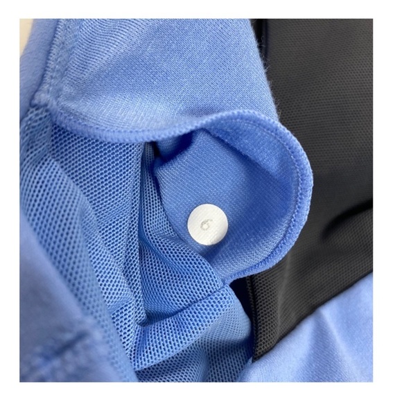 LULULEMON Scoop Neck Tank in  Color Block Blue with Gray - Picture 6 of 10